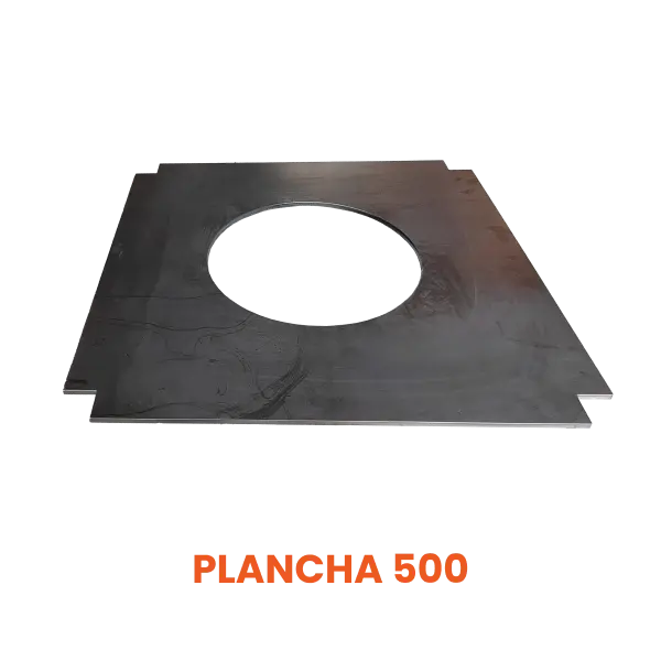 BRAZ'PLANCHA 500 ACIER